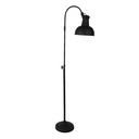 Lampada da Terra Nero 59x27x189 cm E27/max 1x60W