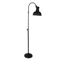 [5LMP341Z] Lampadaire Noir 59x27x189 cm E27/max 1x60W