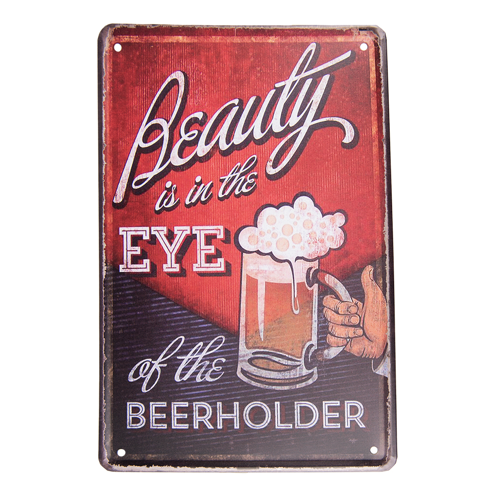 Tekstbord 20x1x30 cm