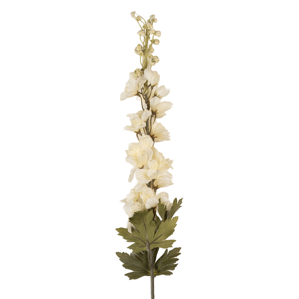 Decorative Artificial Branch with flowers Beige Green 6x6x77 cm