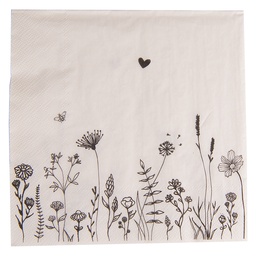 [FAF73] Papieren servetten 33x33 cm (20)