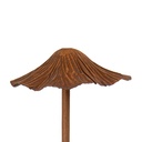 Gartenstecker Pilz Braun Ø 12x40 cm