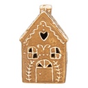 Décoration maison avec LED Marron Blanc 7x6x12 cm
