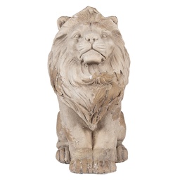 [6MG0135] Decorativa Leone Beige 31x20x41 cm