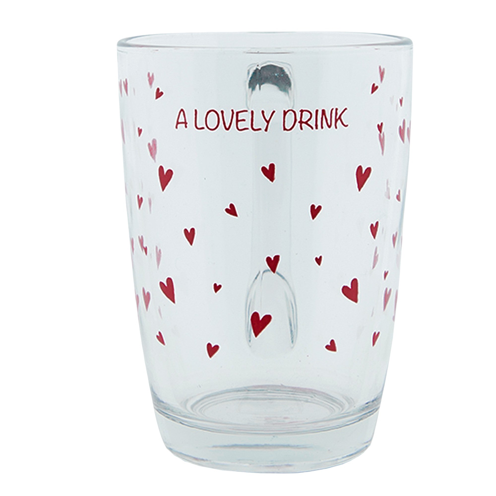 Theeglas 11x8x11 cm / 300 ml