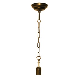 [5LL-99] Kette Tiffany Lampenschirm 100 cm E27/max 1x40W