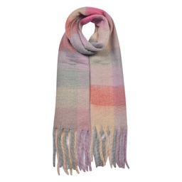 [JZSC0615P] Foulard Donna Invernali Rosa 35x210 cm