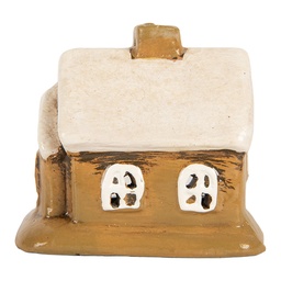[6CE2198] Decoratie huisje 9x7x9 cm