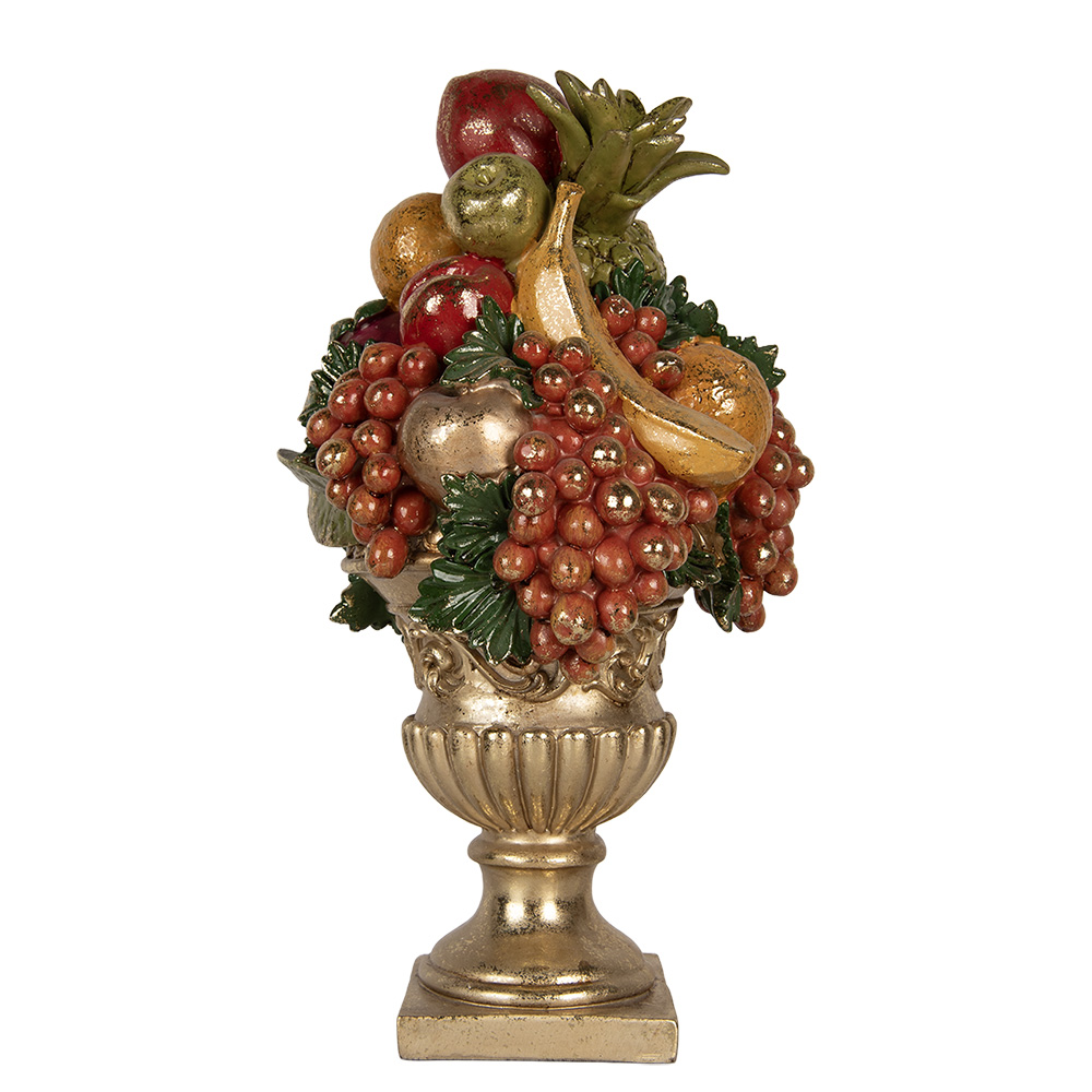 Decoratie fruitschaal 25x24x44 cm