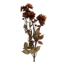 Decoratie tak met bloemen 6x10x80 cm