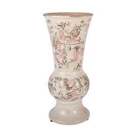 [6CE2412M] Vaso Beige Verde Ø 15x32 cm