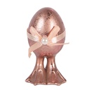 Decoration Egg Pink Orange Ø 6x10 cm