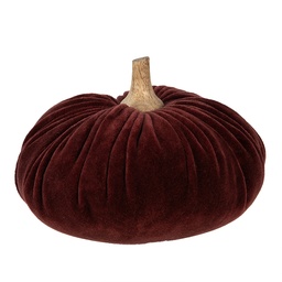 [65414] Decoration Pumpkin Red Ø 20x14 cm