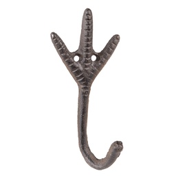 [6Y5317] Wandhaken Braun 7x5x14 cm