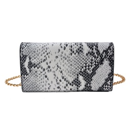 [JZBG0176] Tas 18x10x5 cm / Ø 13 cm zilverkleurig