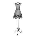 Mannequin Femme Noir 43x34x149 cm