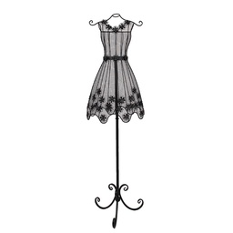 [5Y1194] Mannequin Femme Noir 43x34x149 cm