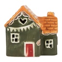 Décoration Maison avec LED Vert Orange 8x6x8 cm
