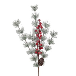 [50934] Décoration de Noël Rouge Vert 72 cm