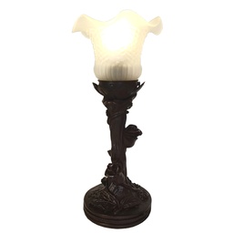 [5LL-6103] Lampada parete Bianco Ø 12x31 cm E14/max 1x25W
