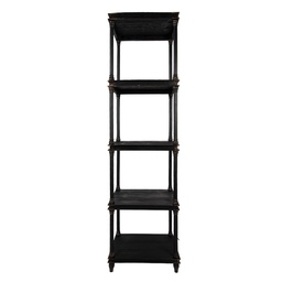 [5H0749Z] Armoire Noir 55x40x210 cm