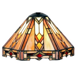 [5LL-5596] Lampenkap Tiffany Ø 25x25 cm