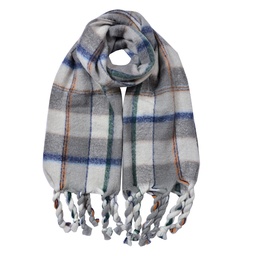 [JZSC0824G] Foulard Donna Grigio Verde 50x200 cm