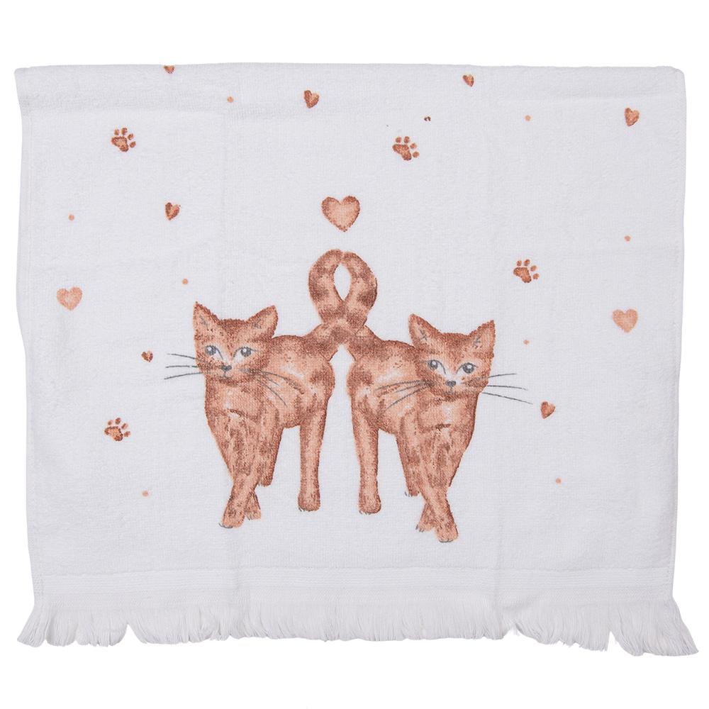 Guest Towel Pink, Blue 40x66 cm