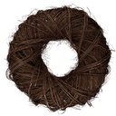 Decoration Couronne Marron Ø 80x23 cm