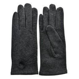 [JZGL0076] Winter Gloves Grey 9x24 cm