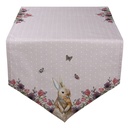 Chemin de table Rose, Beige 50x160 cm