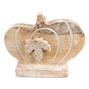 Décoration Citrouille Marron, Blanc 29x6x22 cm