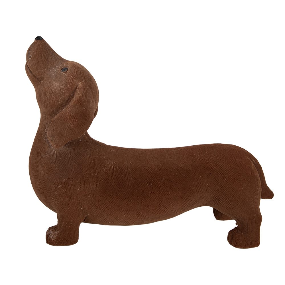 Decorativa Cane Marrone 40x14x33 cm