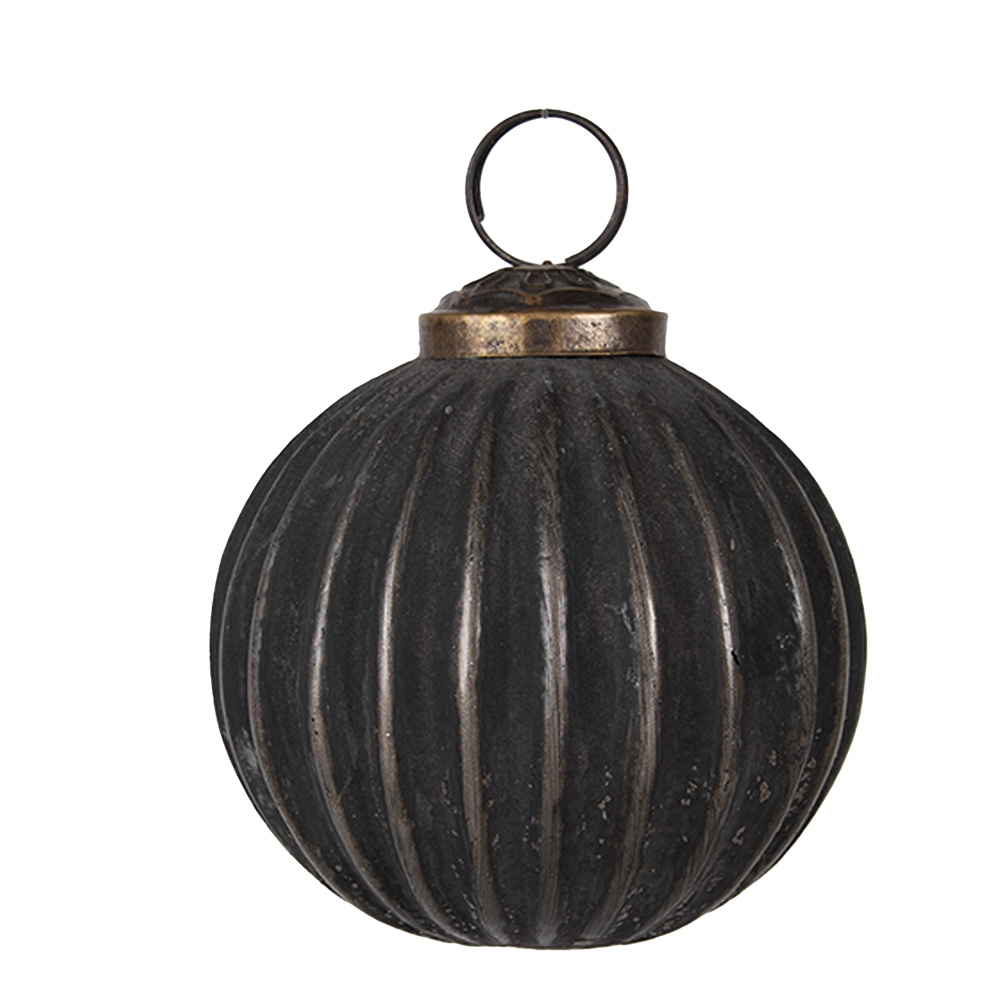 Weihnachtskugel Schwarz Ø 7x7 cm