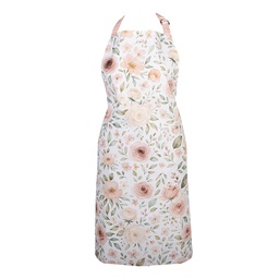 [SRB41] Kitchen Apron Beige Pink 70x85 cm