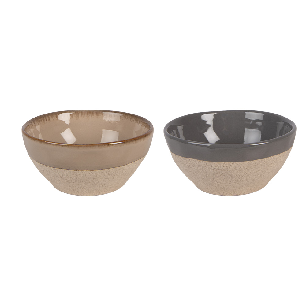 Kom 2 stuks Ø 14x6 cm / 450 ml