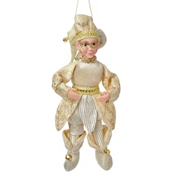 [66217] Decoratie hanger elf 10x8x28 cm