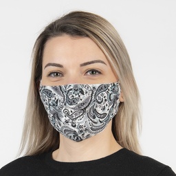 [FM0012] Protège-dents lavable Gris, Noir, Blanc 13x26 cm