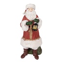 Babbo Natale LED Rosso, Bianco 21x18x45 cm