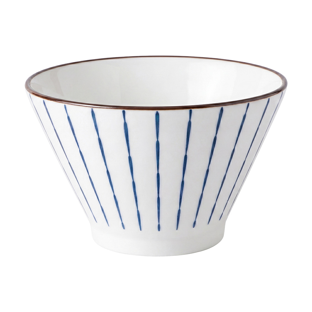 Bol de soupe Blanc Bleu Ø 13x8 cm / 350 ml