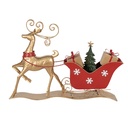 Decoration sledge Brown 70x12x49 cm