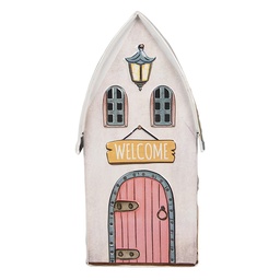 [6Y5995] Decoratie huis 12x11x23 cm