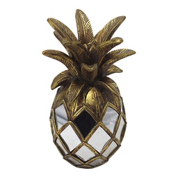 [6PR6463] Decorazione ananas Giallo 14x14x25 cm