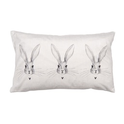 [RUB36] Cushion cover Beige Grey 30x50 cm