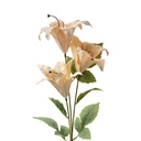 Decoratie tak met bloemen 15x10x72 cm