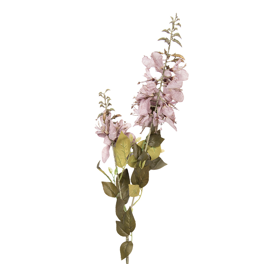 Decoratie tak met bloemen 10x13x100 cm