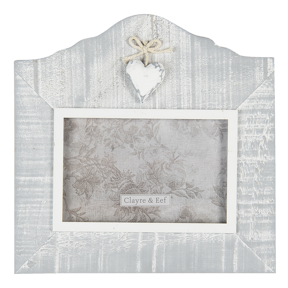Picture Frame Grey 22x2x21 cm / 15x10 cm