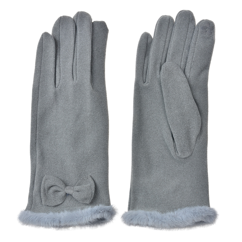 Handschuhe Winter Grau 9x23x1 cm