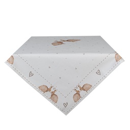 [BSLC01] Tovaglia Beige Marrone 100x100 cm