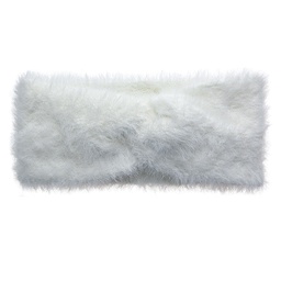 [JZHE0016W] Hoofdband 10x22 cm wit